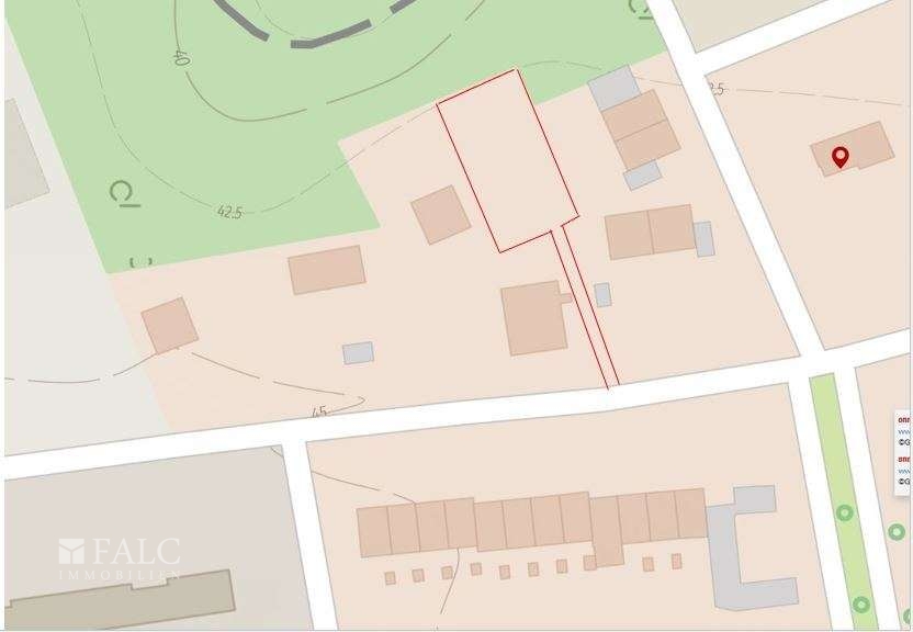 Flurkarte mit eingez. Grundstück_Reinbeker Redder